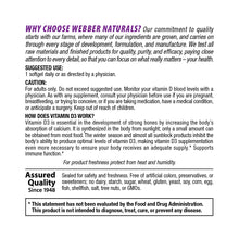 Load image into Gallery viewer, Extra Strength Vitamin D3 5000IU, by Webber Naturals, formulated with Organic Flaxseed, 360 softgels (One Year Supply)
