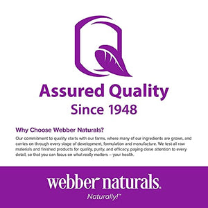 Webber Naturals Magnesium Citrate 150 mg, 250 Capsules, High Absorption, Helps Maintain Healthy Bones, Teeth and Proper Muscle & Heart Function, Non-GMO, Gluten & Diary Free